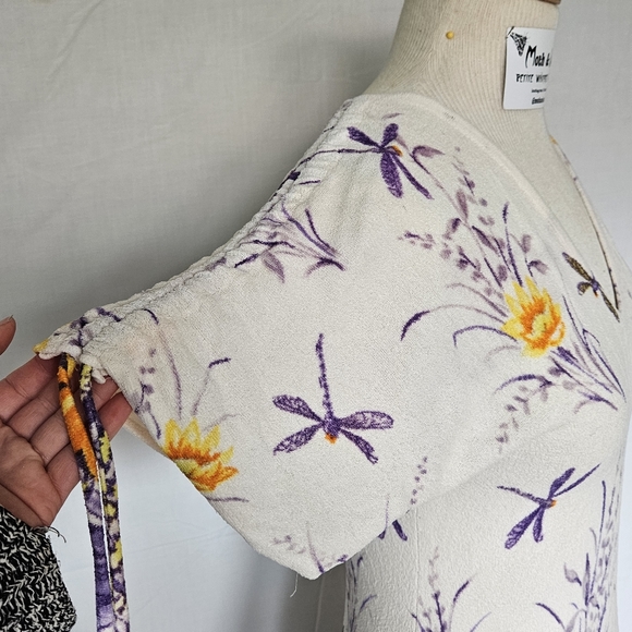 1970s Butterfields Dragonfly Dress - Picture 8 of 16